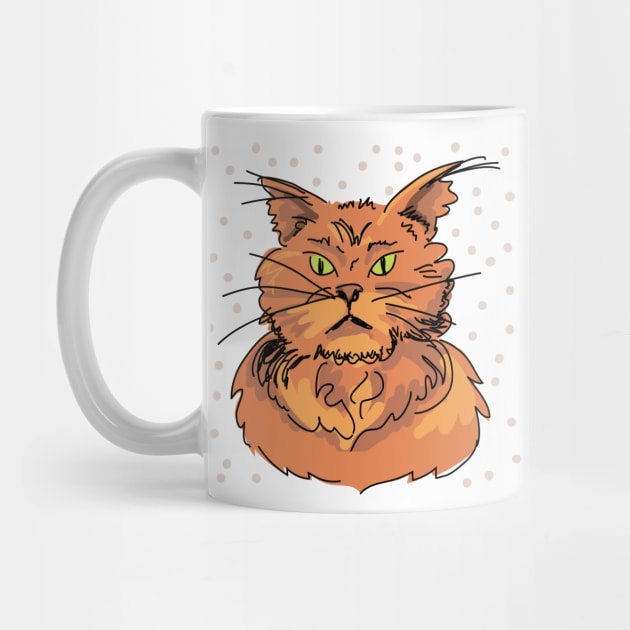 Angry Kitty by SWON Design